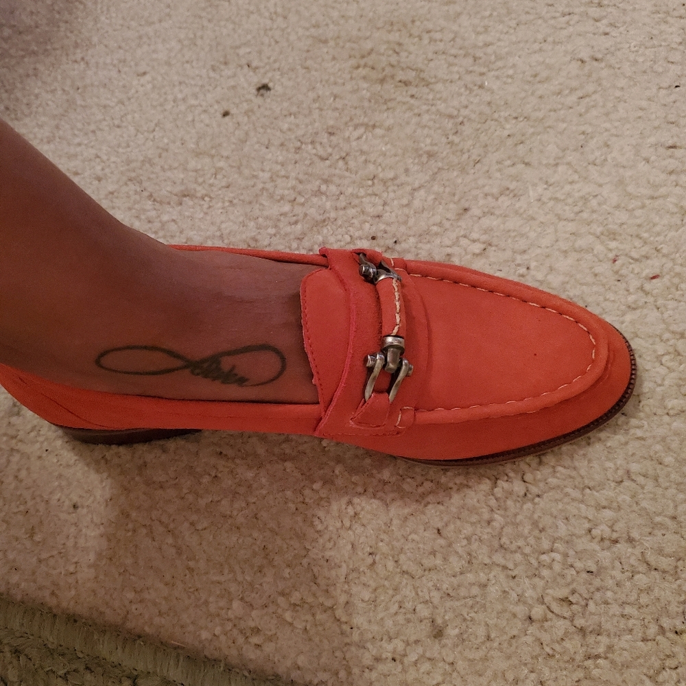 Beautiful suede loafers